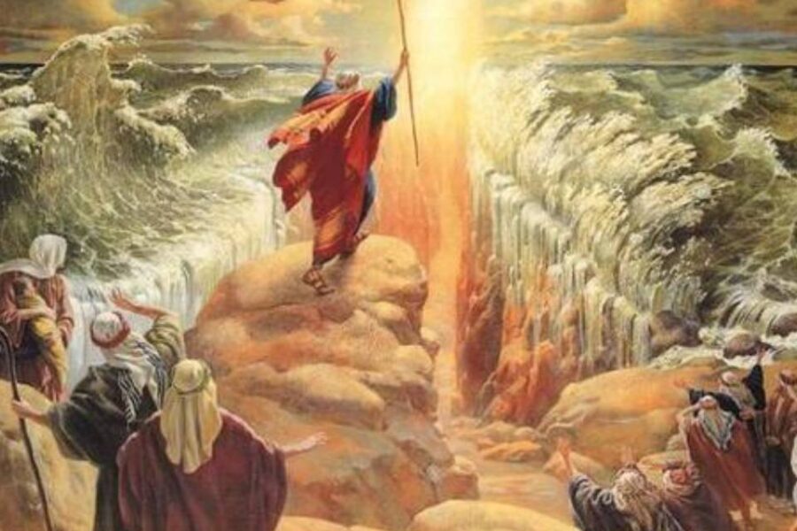 GOD HELPS HIS PEOPLE TO THE PROMISED LAND